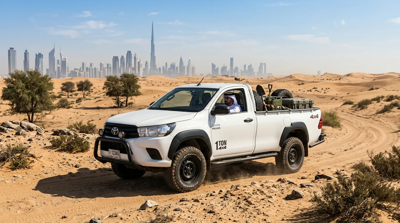 1-Ton 4x4 pickup truck