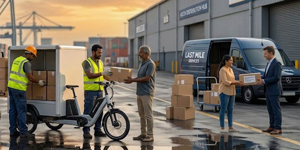 Last mile delivery service